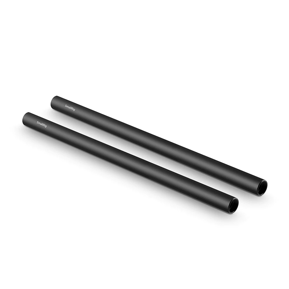 SmallRig 1053 15 mm Schwarz Aluminiumlegierung Rod (M12-30cm) 12" 