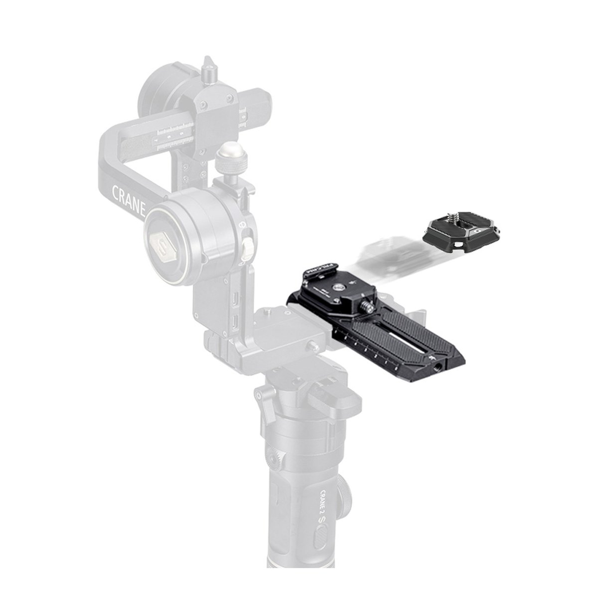 Falcam F38 ZHIYUN Weebill -S /Carne2S Quick Release Kit 2400