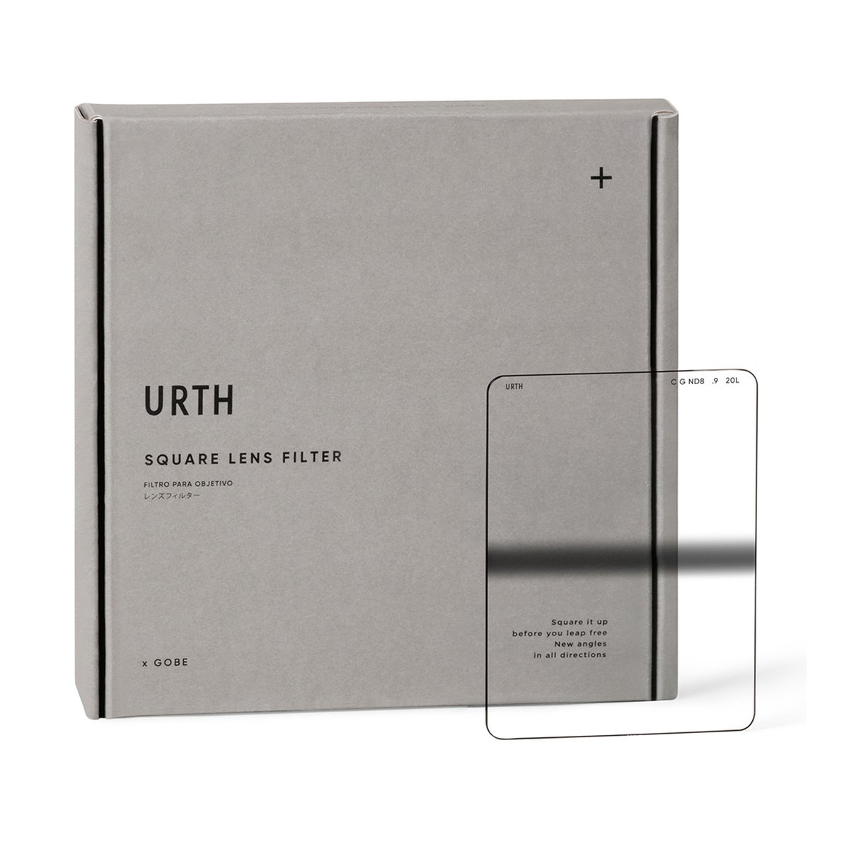 Urth 75 x 100mm Center Graduated ND8 (3 Stop) Filter (Plus+) - Lieferumfang