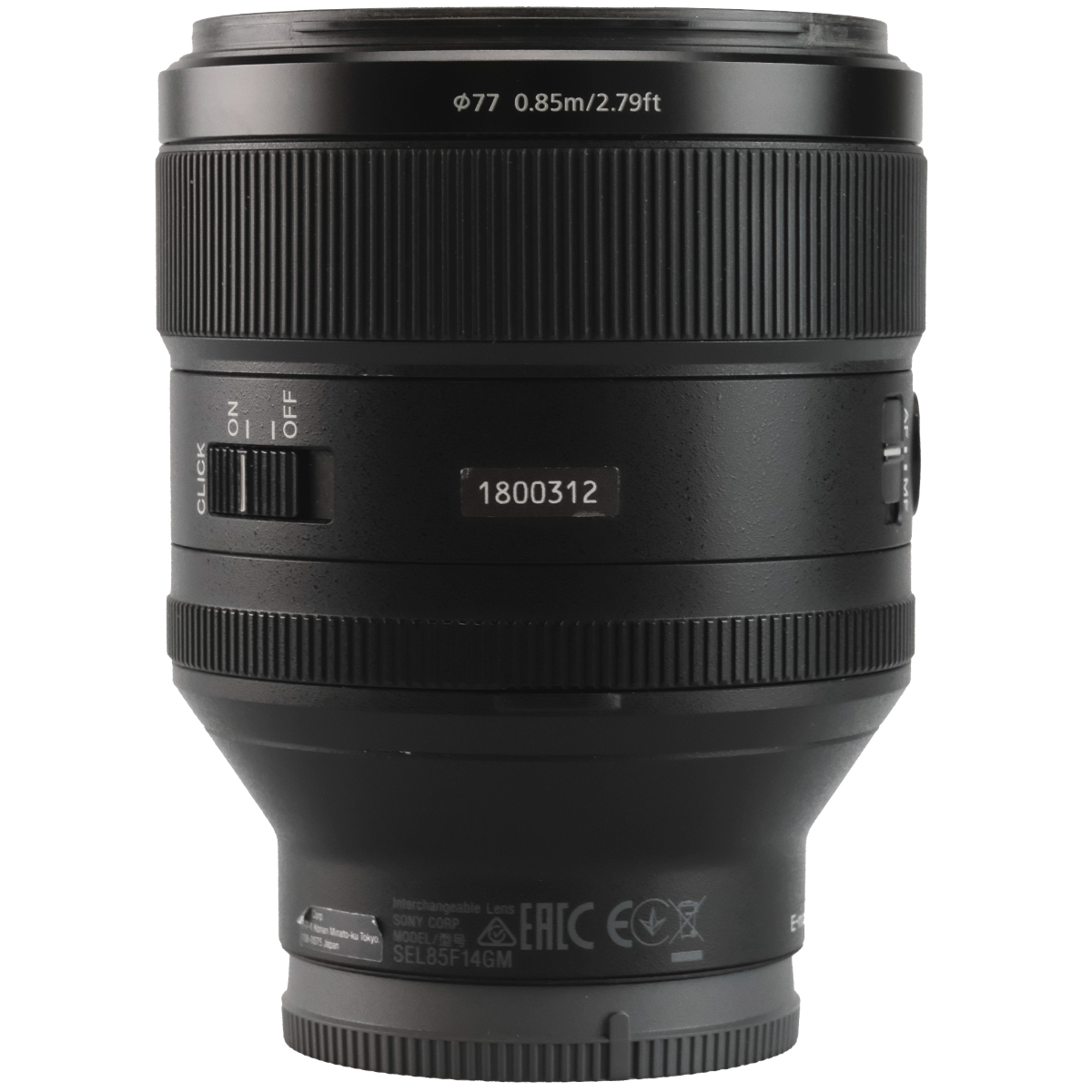 Sony 85 mm 1:1,4 FE GM Gebraucht