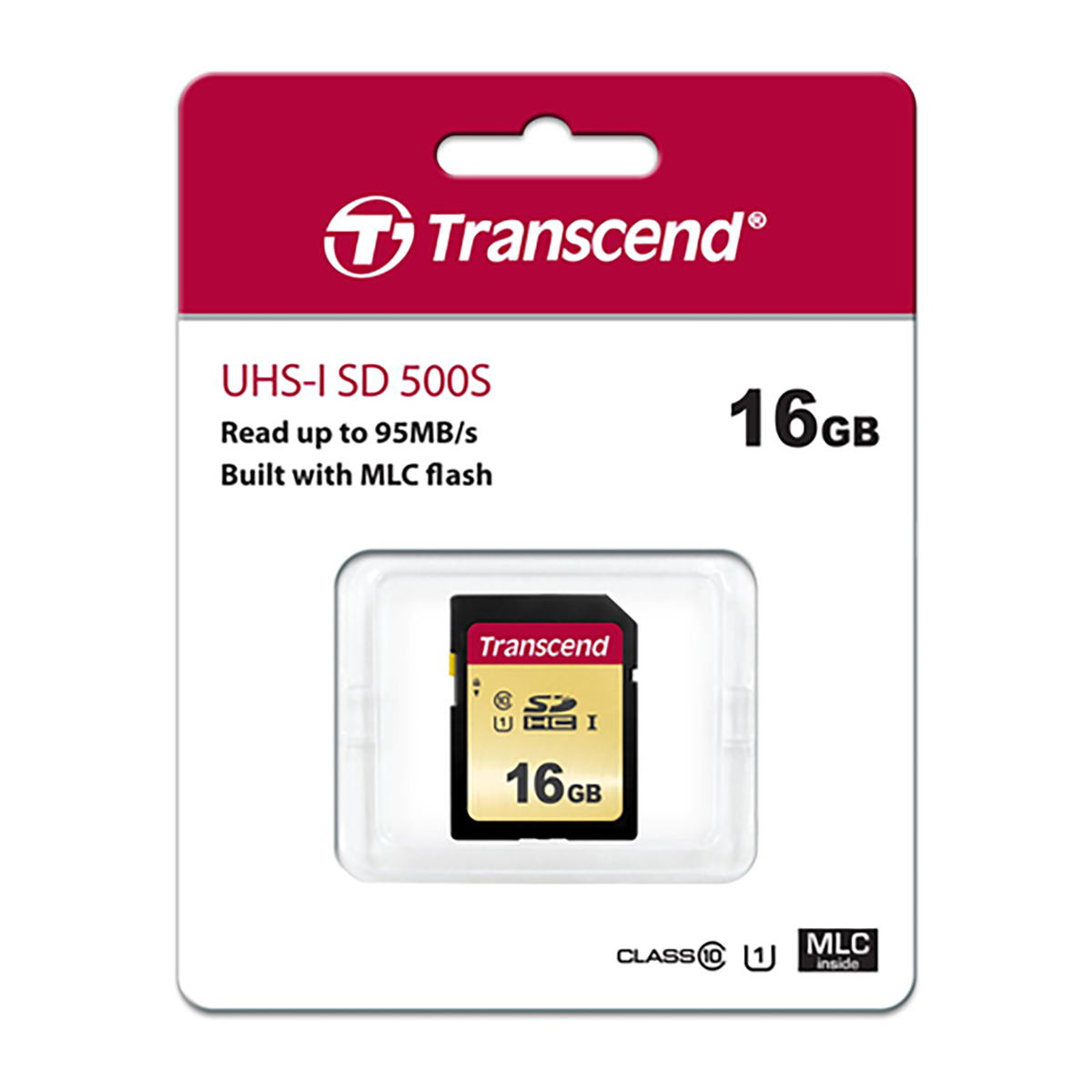 Transcend 16 GB SDHC-Karte UHS-I 95/20MB/S