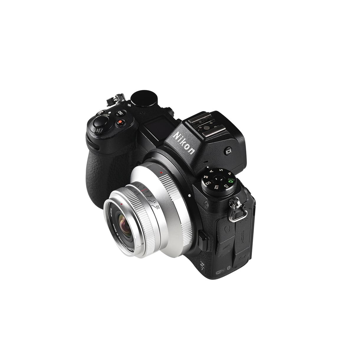 LAOWA 15mm f/5 Cookie FF für Nikon Z silber
