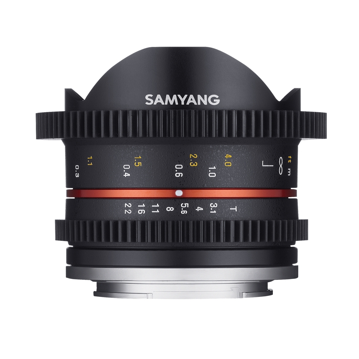 Samyang MF 8 mm 1:3,1 Video Fisheye für Fujifilm X