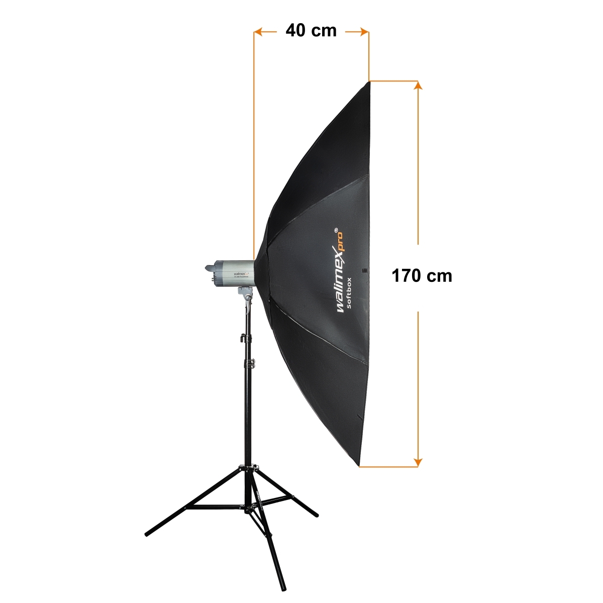 Walimex pro Octagon Softbox Ø 170 cm für Balcar 