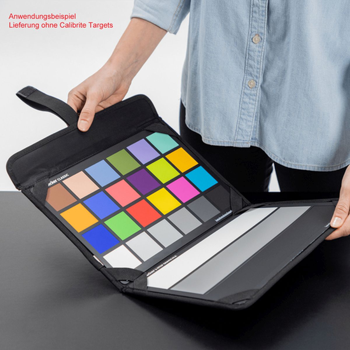 Calibrite ColorChecker Folio-Tasche Schutztasche für 2 ColorChecker-Targets