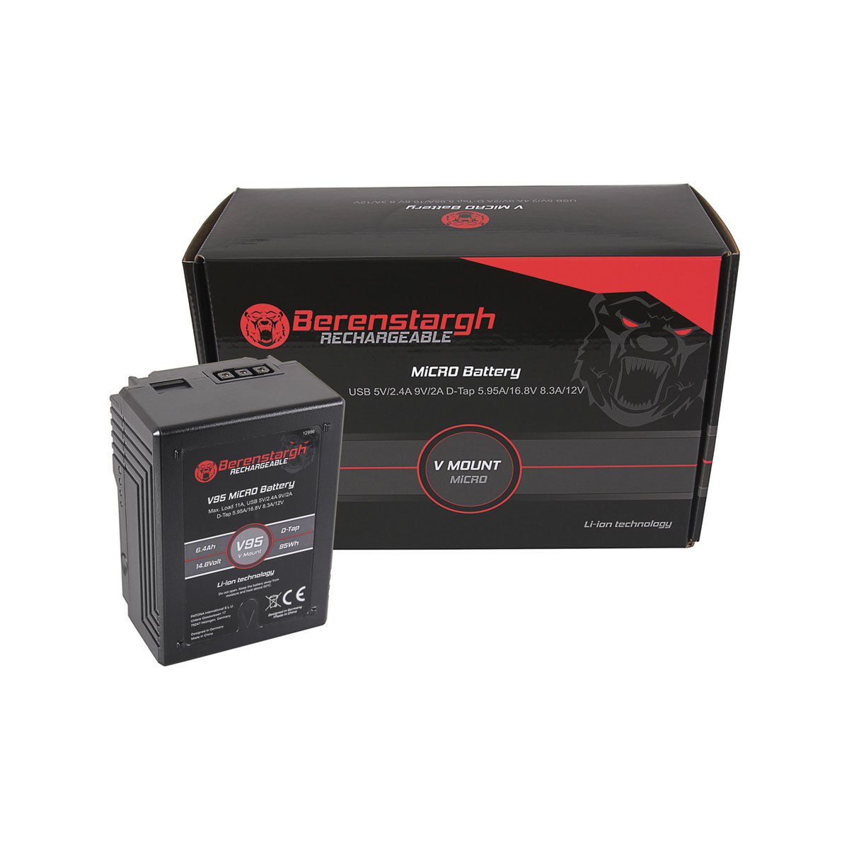 Berenstargh Akku Typ V95 V-Mount Berenstargh Akku Typ V95 V-Mount