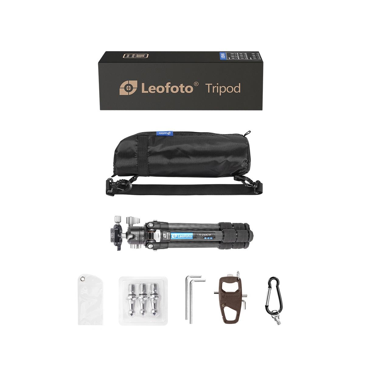 Leofoto Carbon-Dreibeinstativ LS-253CM Ranger + Ballhead LH-30