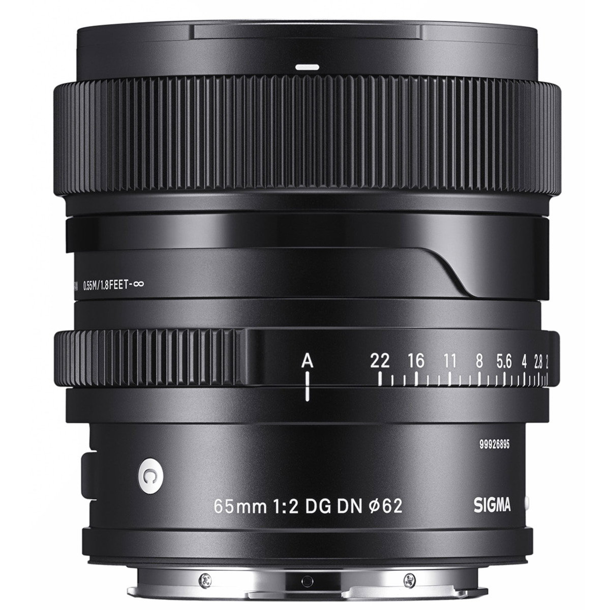 Sigma 65 mm 1:2,0 DG DN (C) L-Mount Schwarz