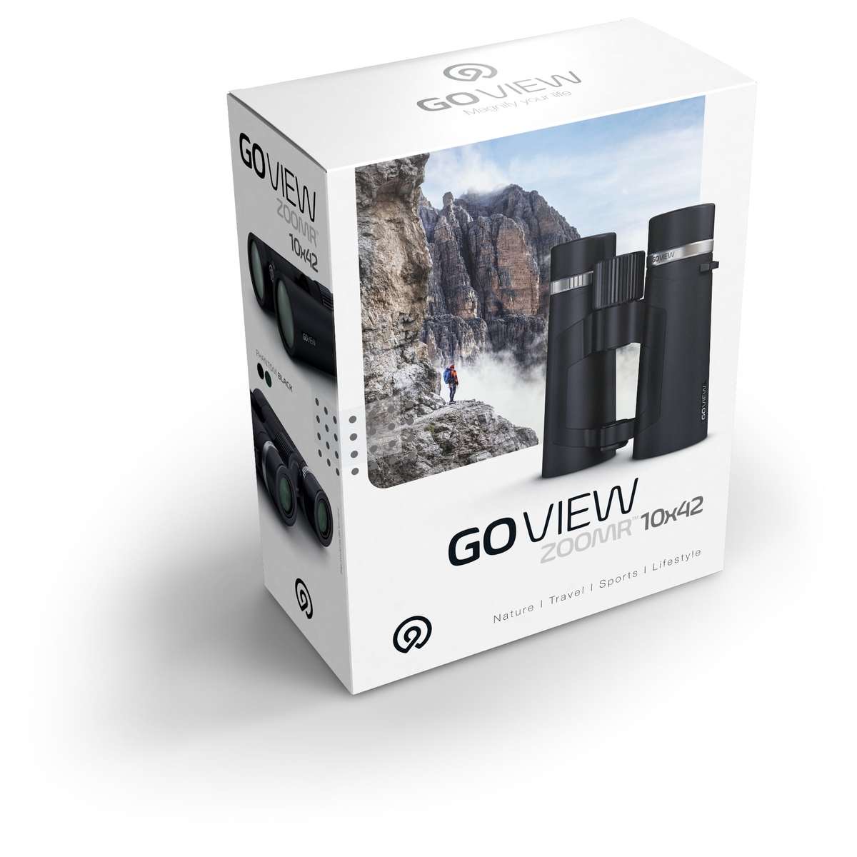 GoView ZOOMR 10x42 Phantom Black 