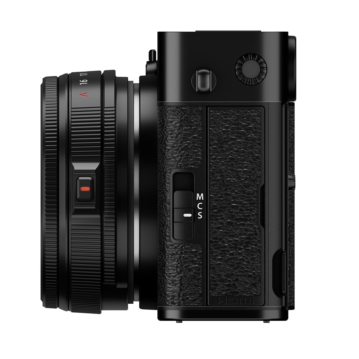 Fujifilm X-E5 Gehäuse Schwarz + Fujifilm 23 mm 1:2,8 XF R WR