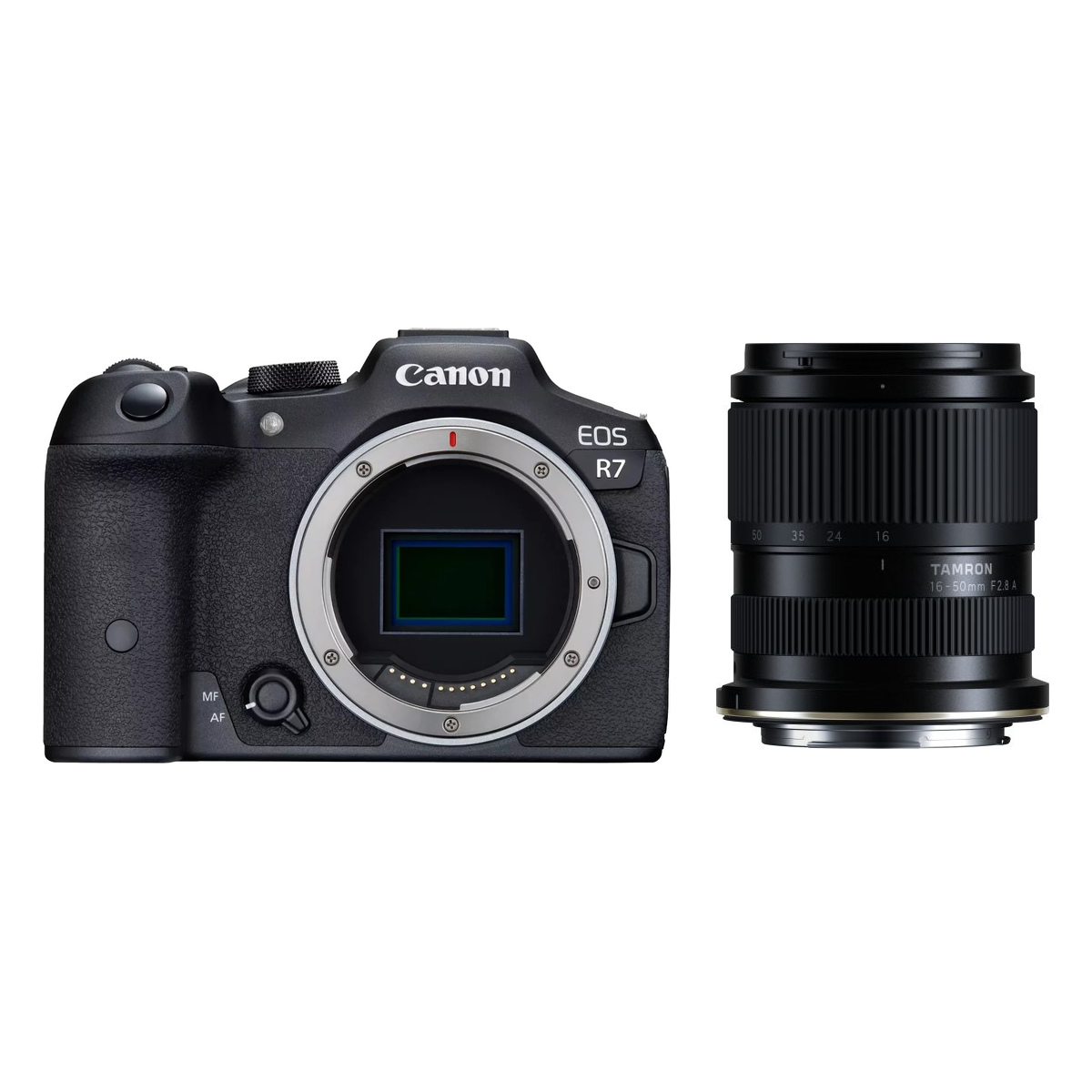 Canon EOS R7 + Tamron 16-50 mm 1:2,8 A für Canon RF