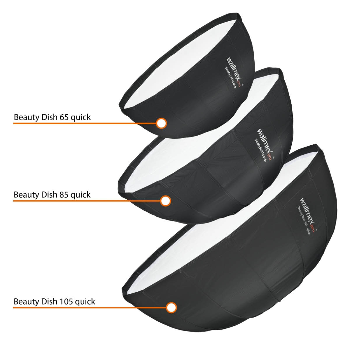 Walimex Pro Studio Line Beauty Dish Softbox QA65