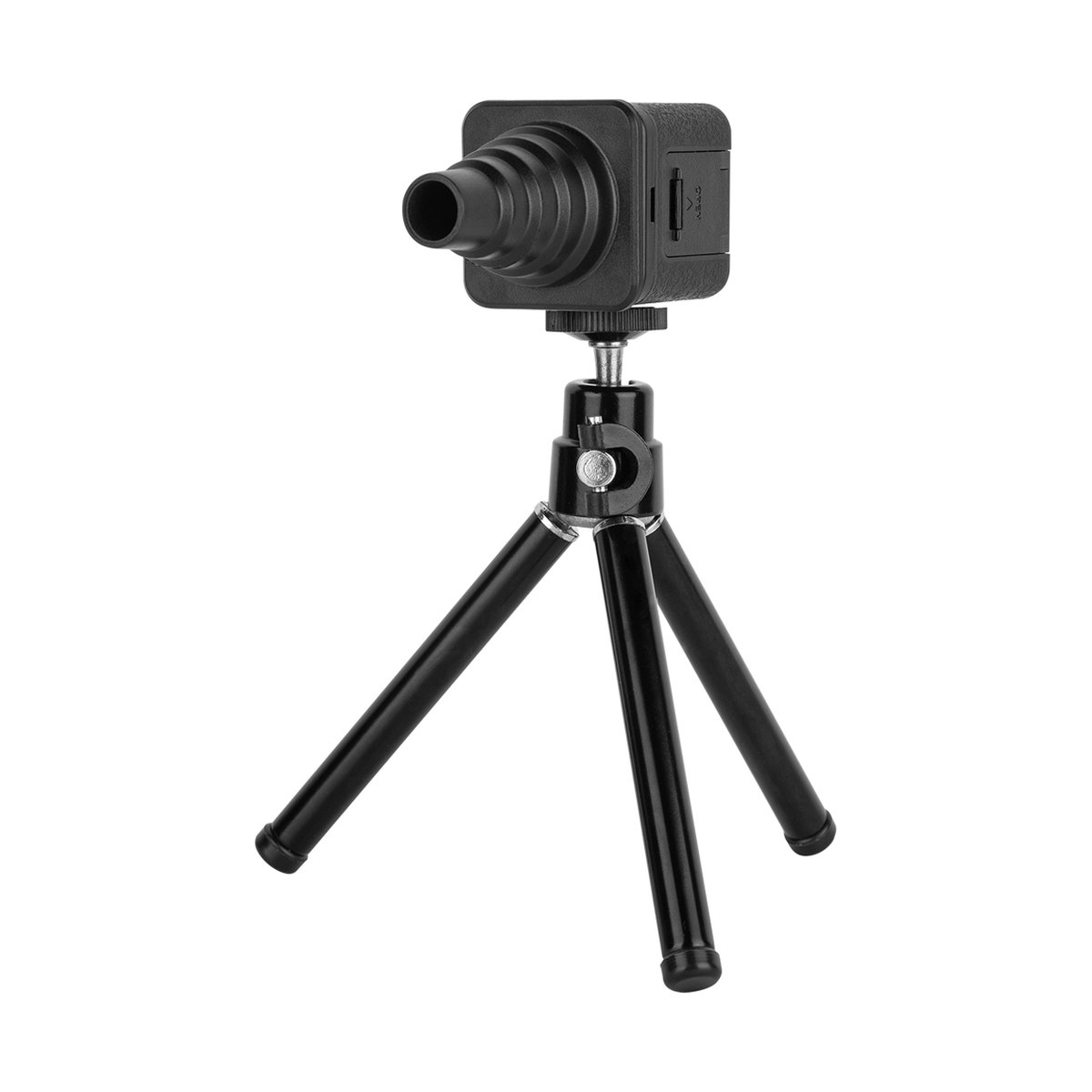 SmallRig 3469 RM01 LED Videolicht Kit - Gesamtansicht: Mini-Kamera auf Dreibeinstativ SmallRig 3469 RM01 LED Videolicht Kit - Gesamtansicht: Mini-Kamera auf Dreibeinstativ