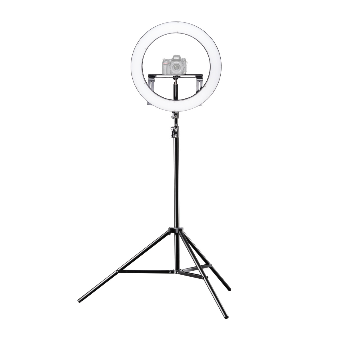 Walimex pro LED Ringleuchte 500 Bi Color RLL-500BV Walimex pro LED Ringleuchte 500 Bi Color RLL-500BV