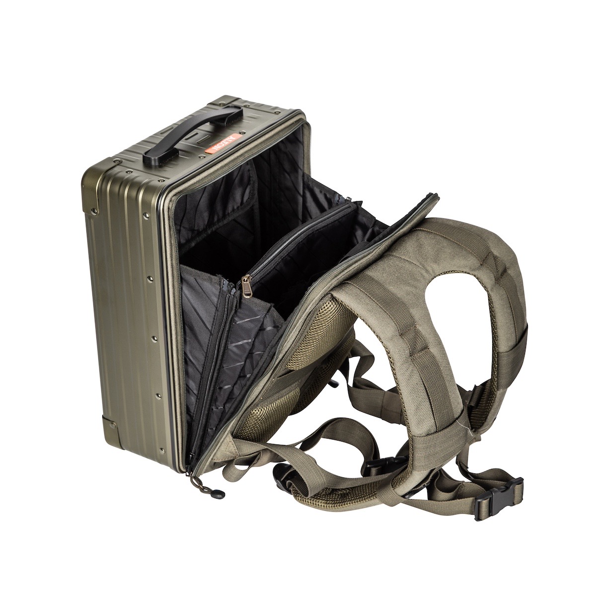 Aleon 16'' Hybrid Rucksack inkl. Packwürfel Bronze