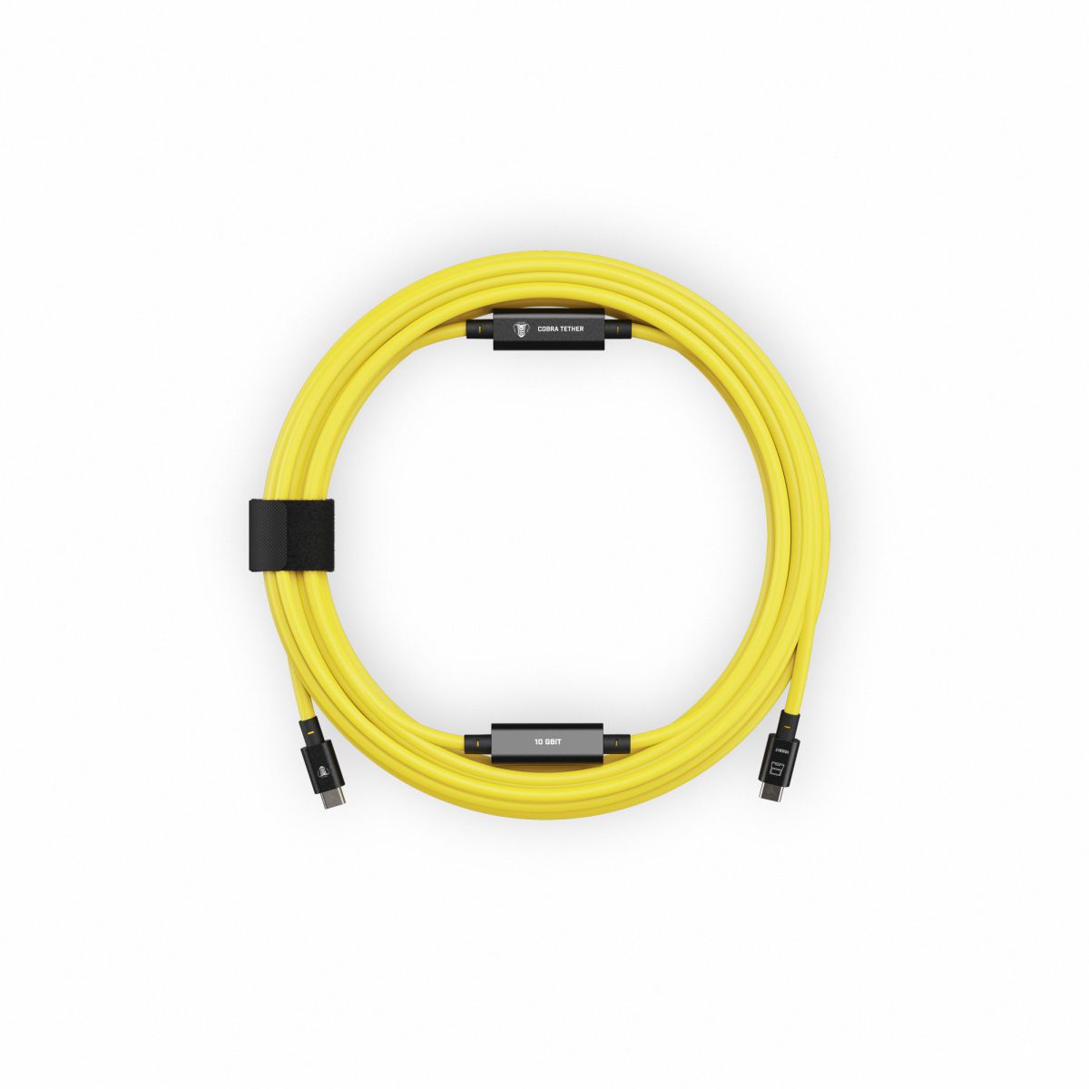 CobraTether USB-C zu USB-C Kabel (gerade) 10 Gbit/s 10m Gelb