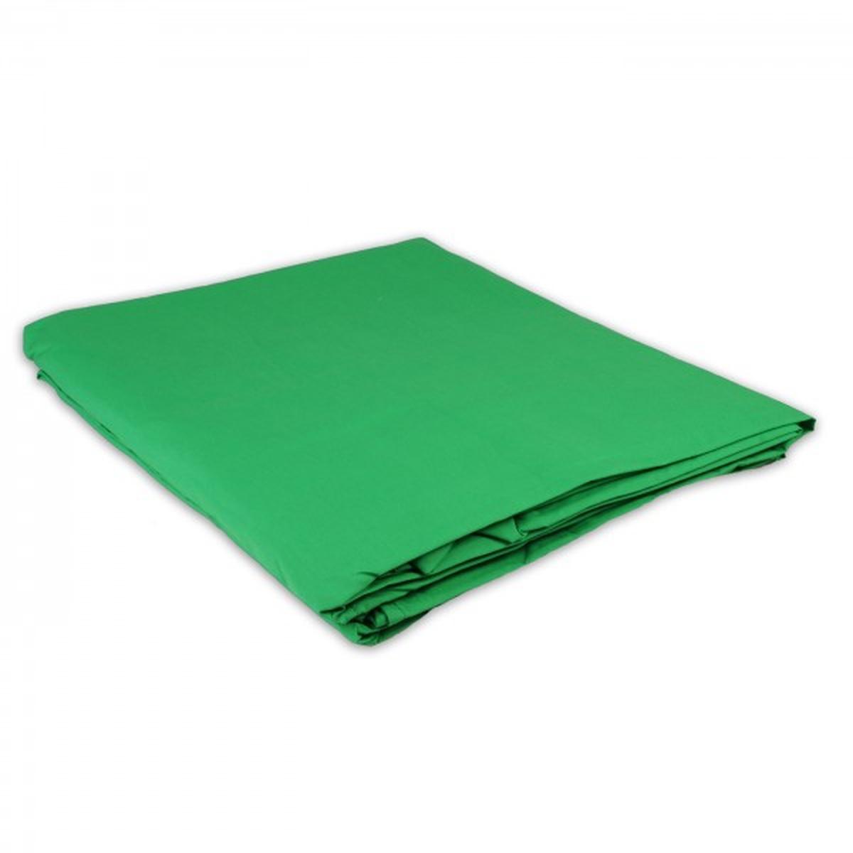 HELIOS Stoffhintergrund Chromakey grün, 300x700cm HELIOS Stoffhintergrund Chromakey grün, 300x700cm