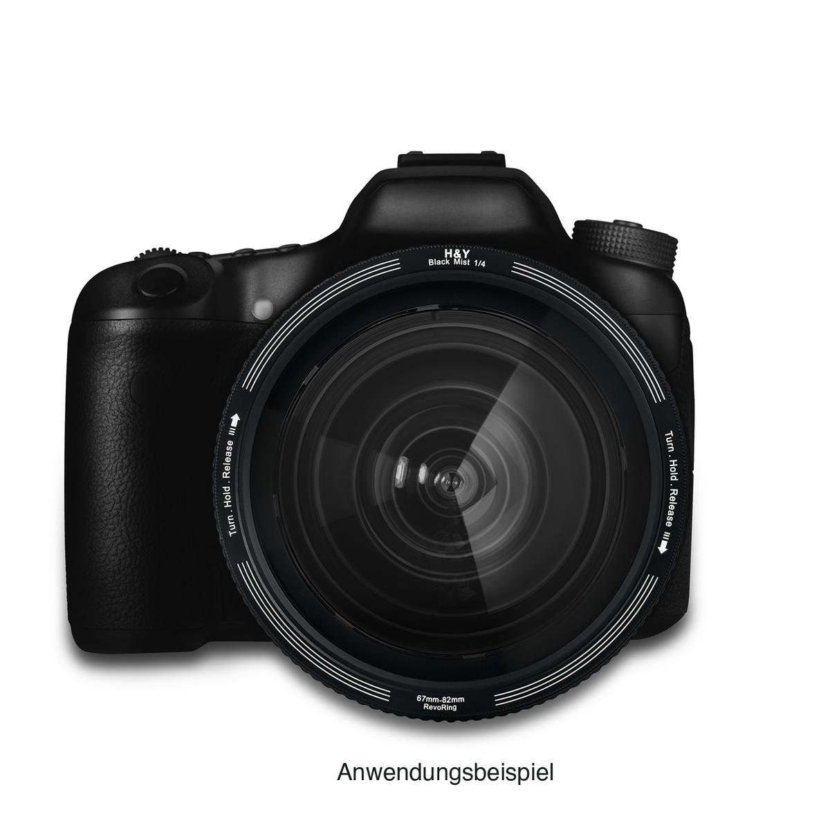 H&Y REVORING 46-62mm Black Mist 1/4 Filter