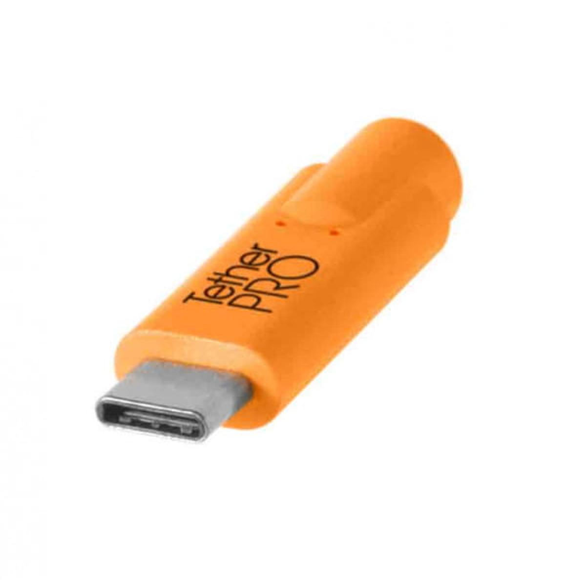 Tether Tools TetherPro Datenkabel USB-C an USB-C - 90 cm (Orange)