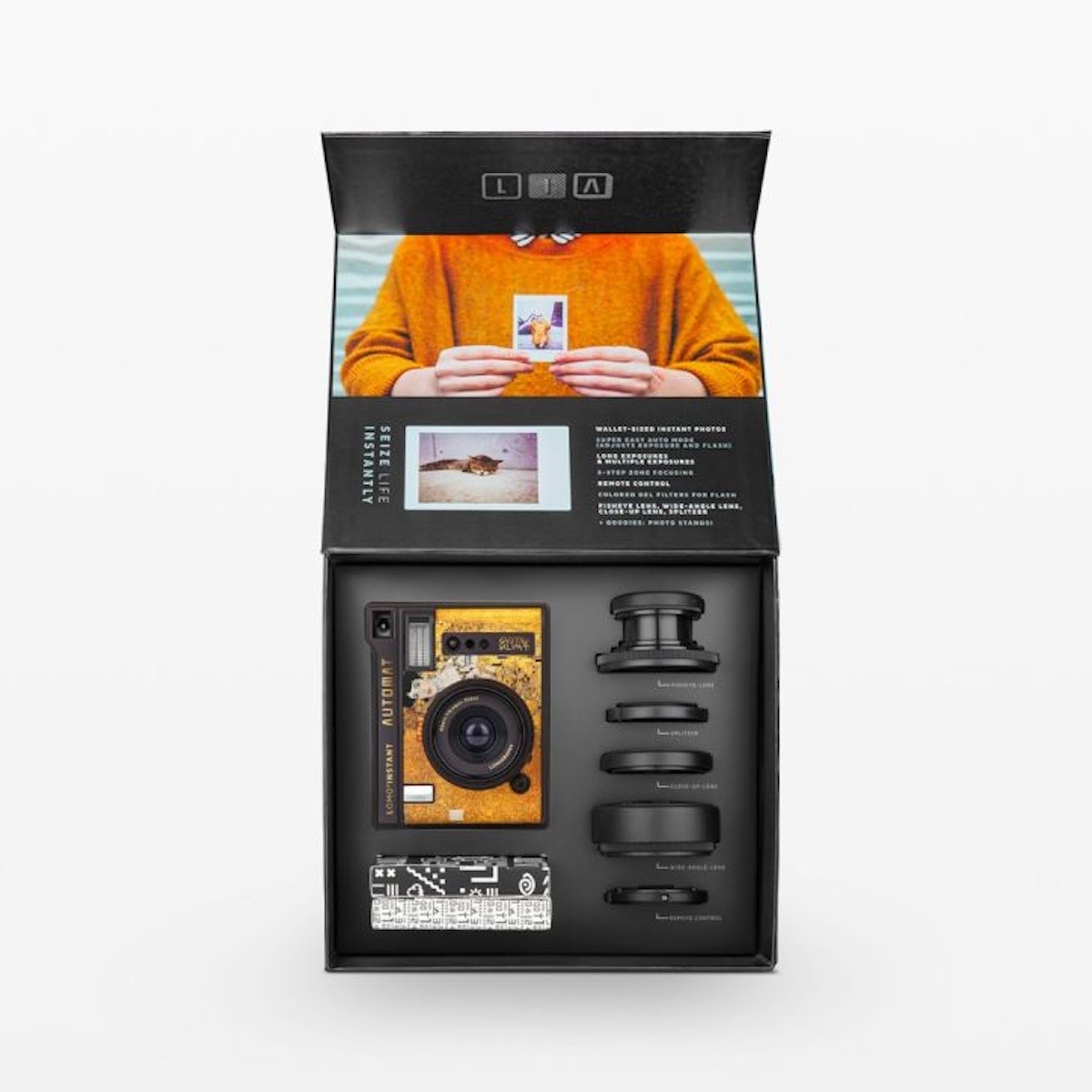 Lomography Lomo’Instant Automat + Objektive Klimt Gold Leaf Edition