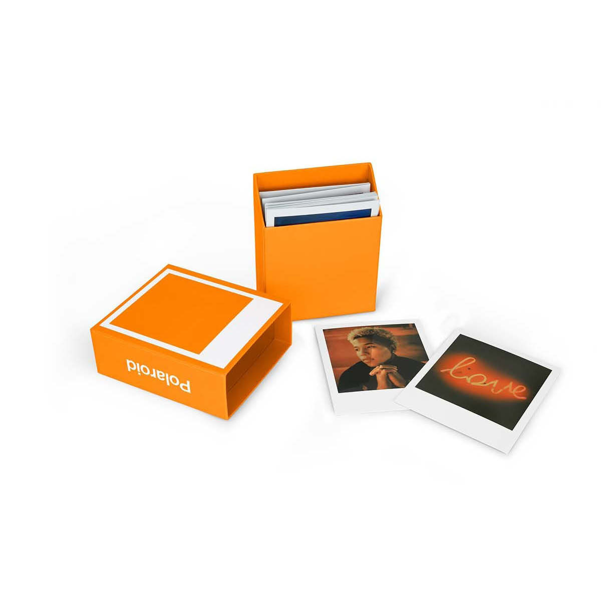 Polaroid Photo Box orange