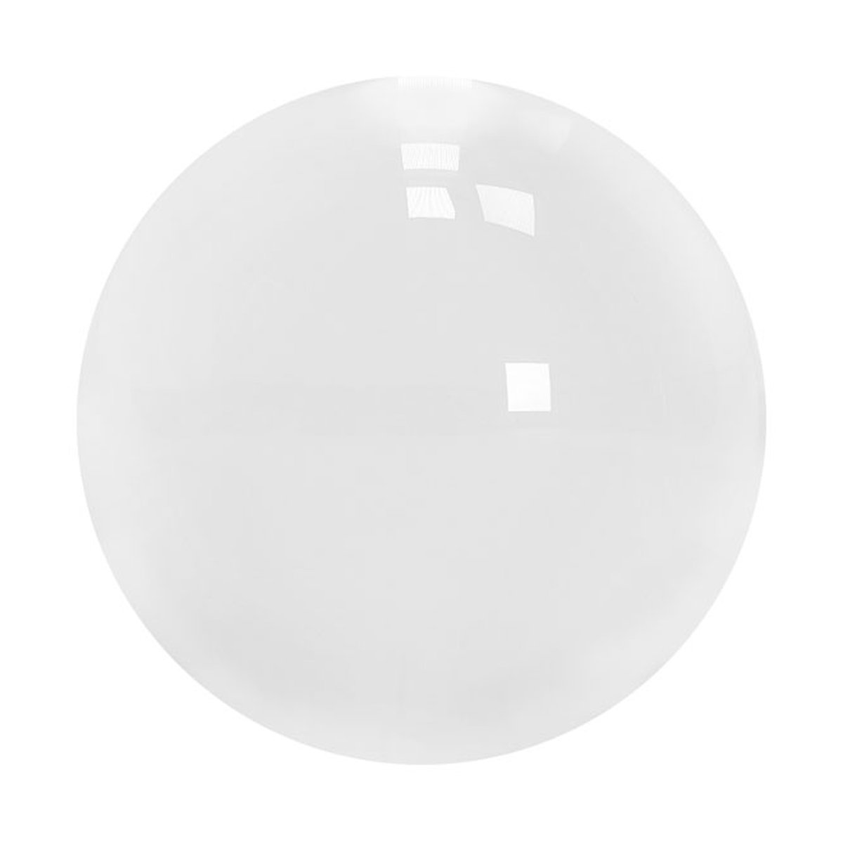 Caruba Objektivkugel 60mm - Glänzende weiße Kugel