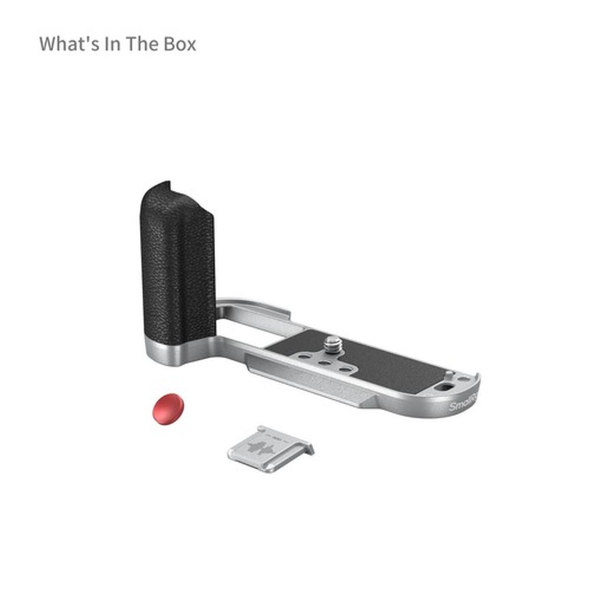 SmallRig 4713B L-förmige Montageplatte mit Silikongriff für Fujifilm X-T50 Schwarz