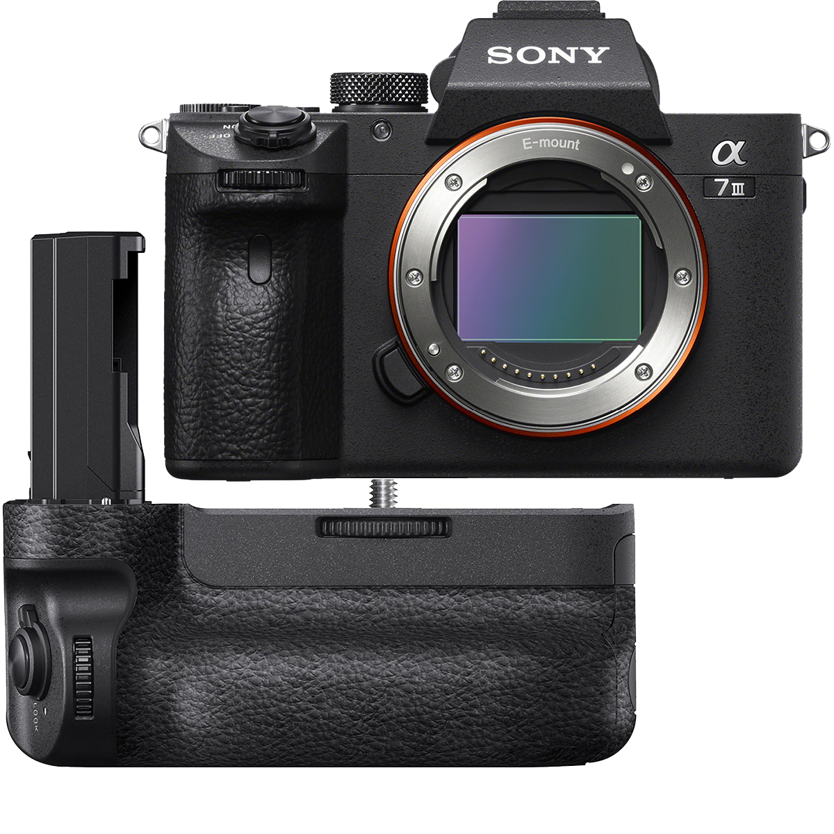 Sony Alpha 7 III + Sony VG-C3EM Batteriegriff Sony Alpha 7 III + Sony VG-C3EM Batteriegriff