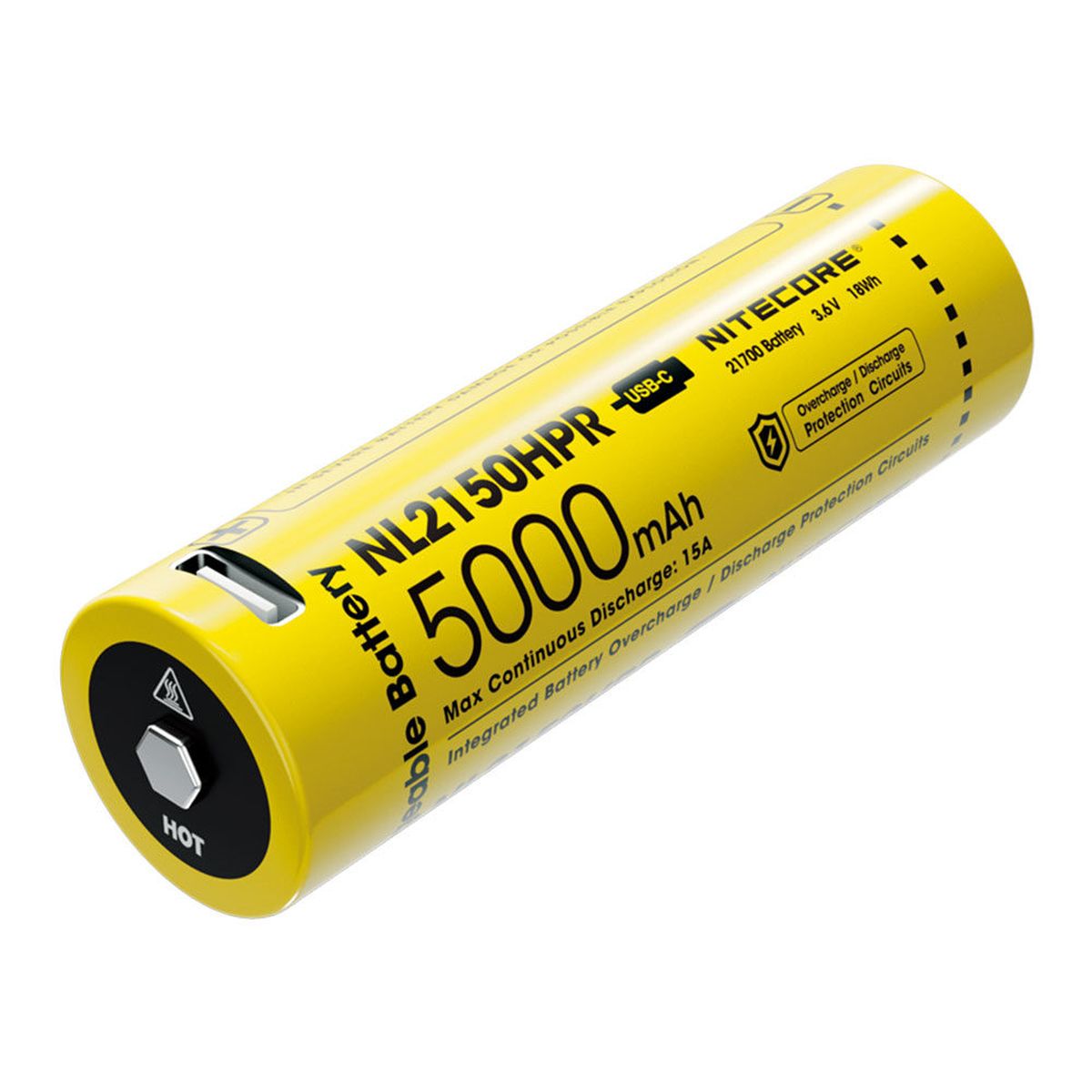 Nitecore NL2150HPR Akku 5000mAh 3,6V