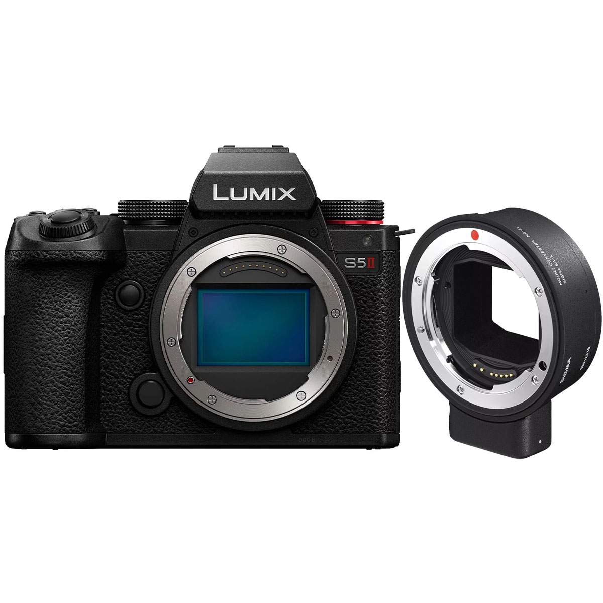 Panasonic DC-S5 II + Sigma MC-21 Konverter Canon-EF auf L-Mount