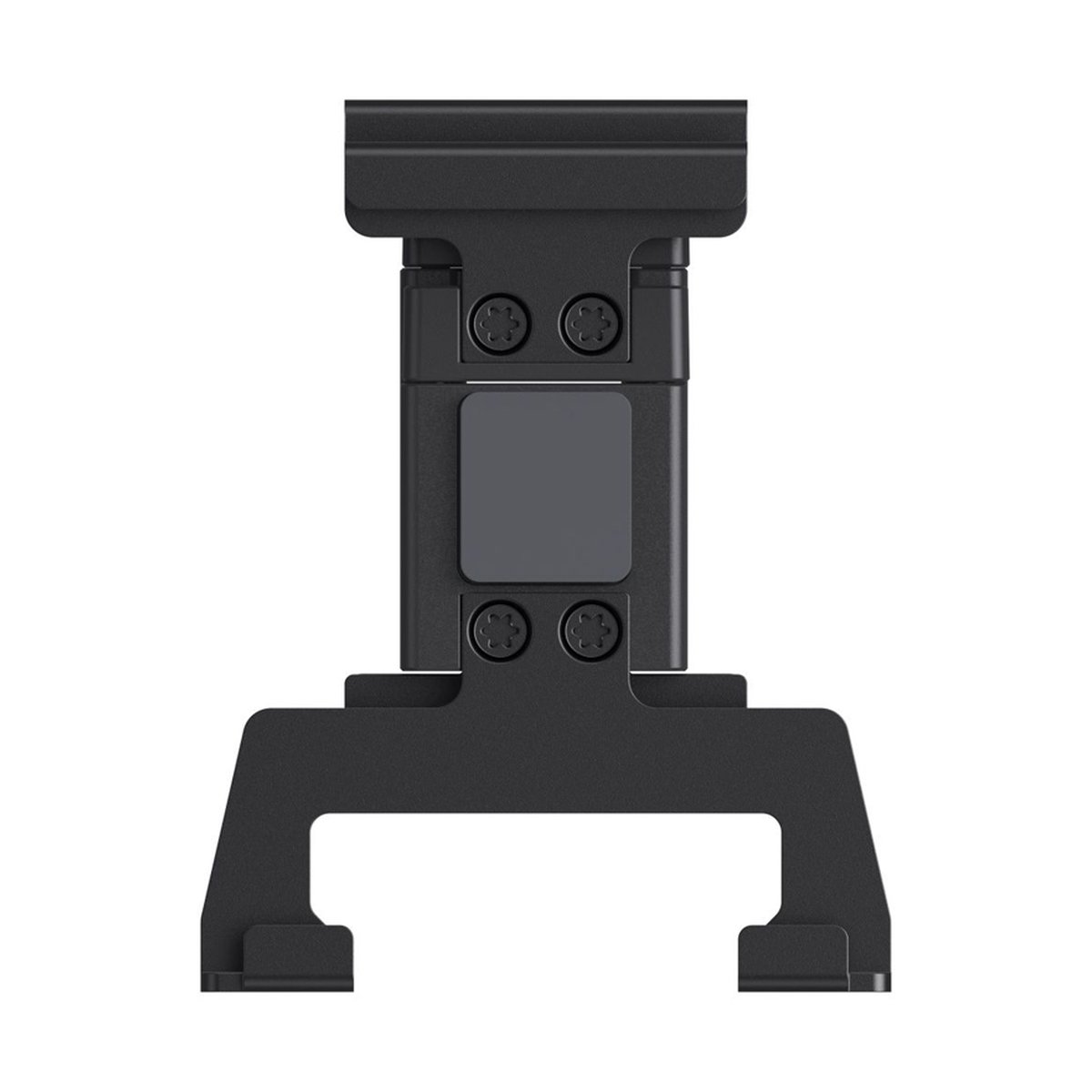 SmallRig 4318 Powerbank Clip für RC60B - Frontansicht der schwarzen Halterung