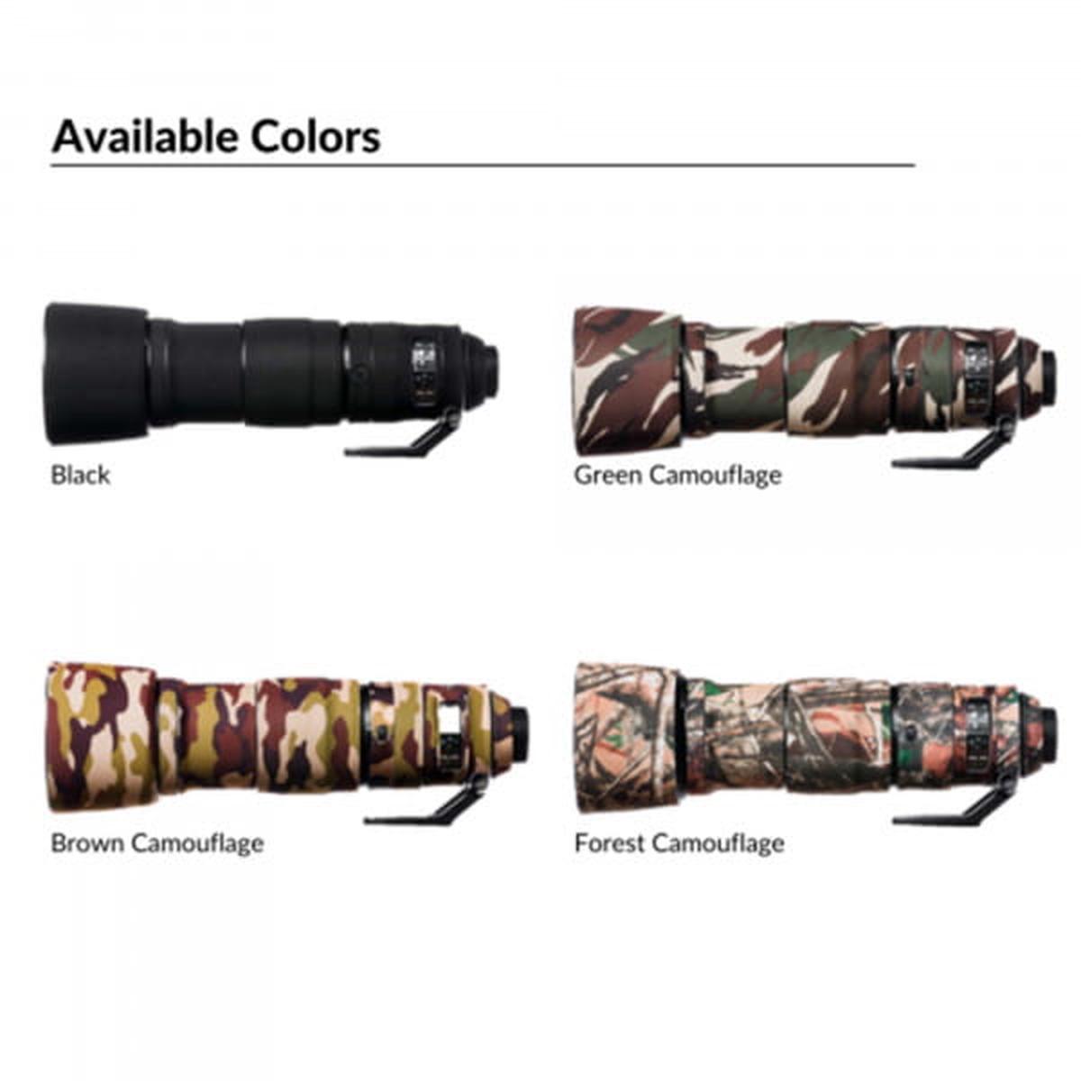 Easycover Lens Oak Objektivschutz für Nikon Z 100-400mm f/4.5-5.6 VR S - Brown Camouflage