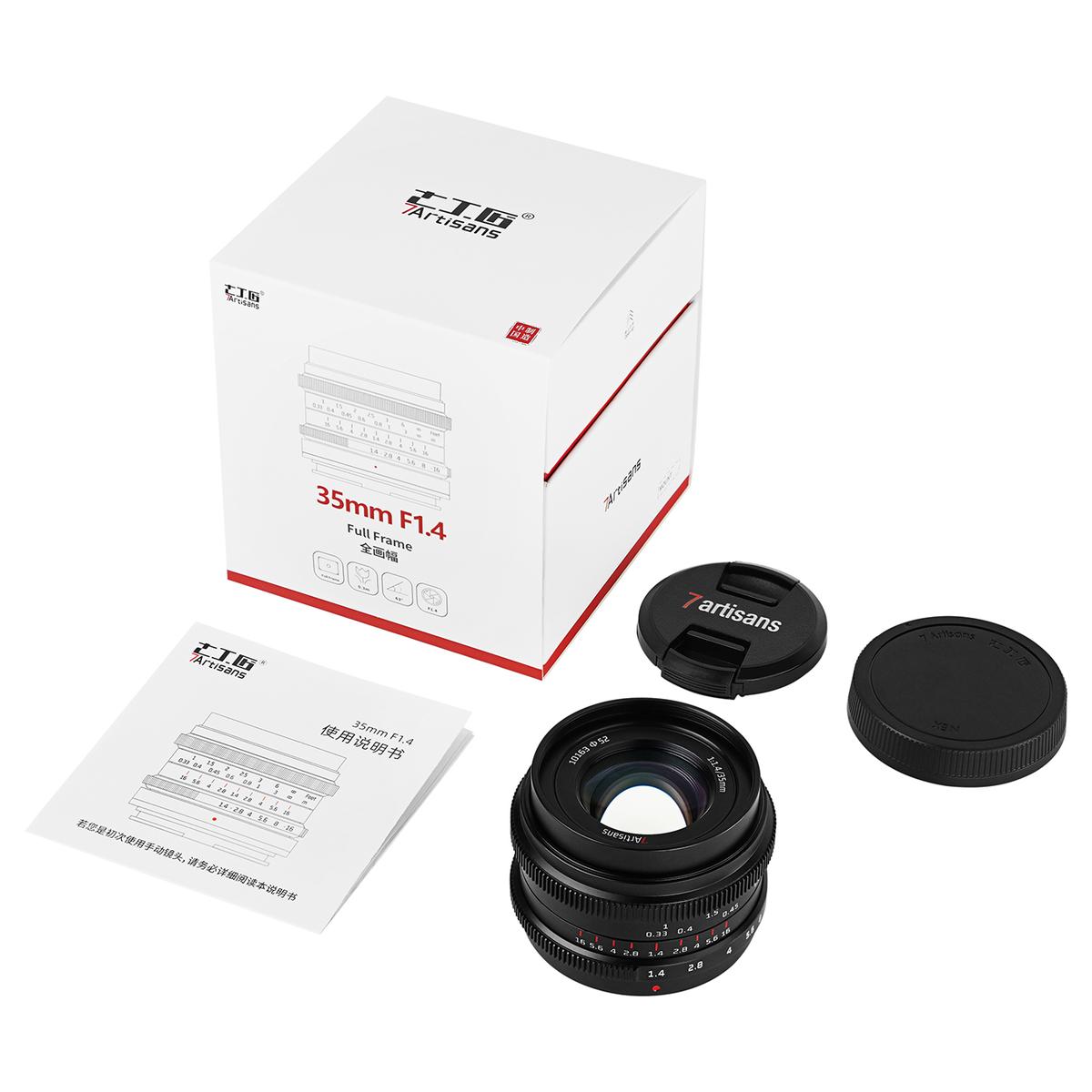 7Artisans 35mm f/1,4 II für L-Mount Vollformat