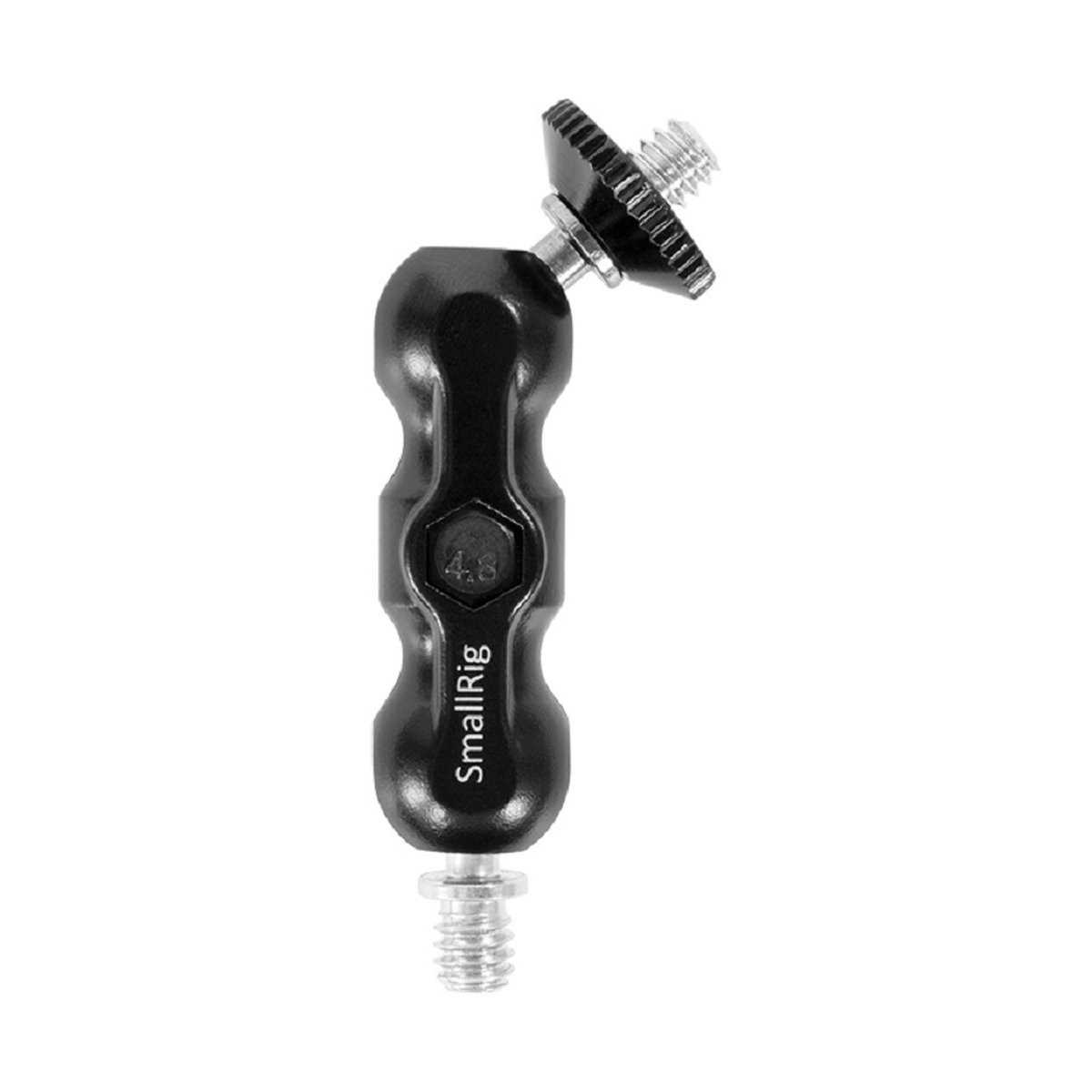 SmallRig 2157 Gelenkarm 11" mit kleinen Kugelkopf - Ganzansicht des SmallRig Gelenkarms mit Kugelgelenken und Gewindeschrauben an beiden Enden. SmallRig 2157 Gelenkarm 11" mit kleinen Kugelkopf - Ganzansicht des SmallRig Gelenkarms mit Kugelgelenken und Gewindeschrauben an beiden Enden.