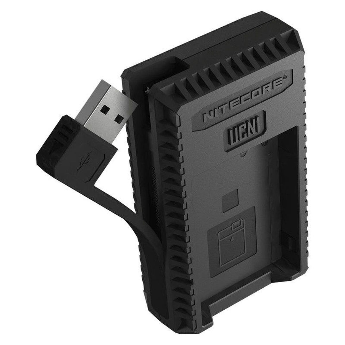 Nitecore UCN1 Ladegerät für Canon LP-E6(N) + LP-E8 mit Anzeige + USB