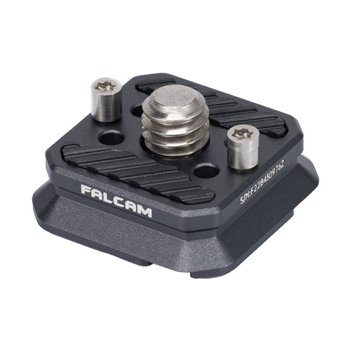 Falcam F22 Basic Quick Release Plate 2529 - FALCAM Schnellwechselplatte, Ansicht von oben