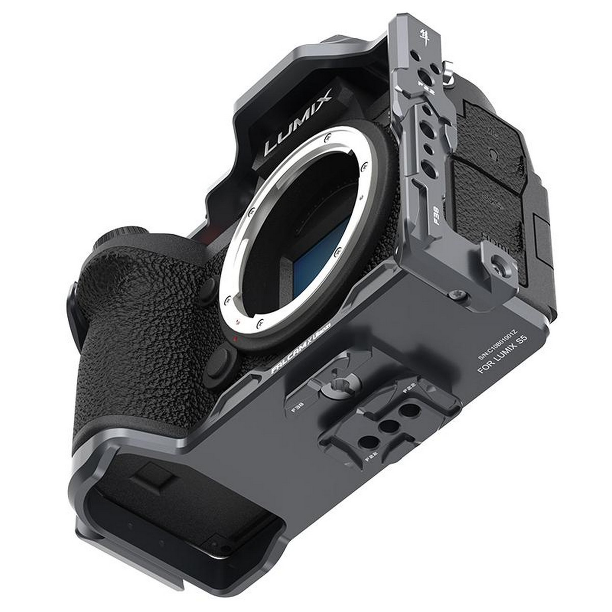 Falcam 2736 F22 & F38 Schnellwechsel Cage f. Panasonic Lumix S5