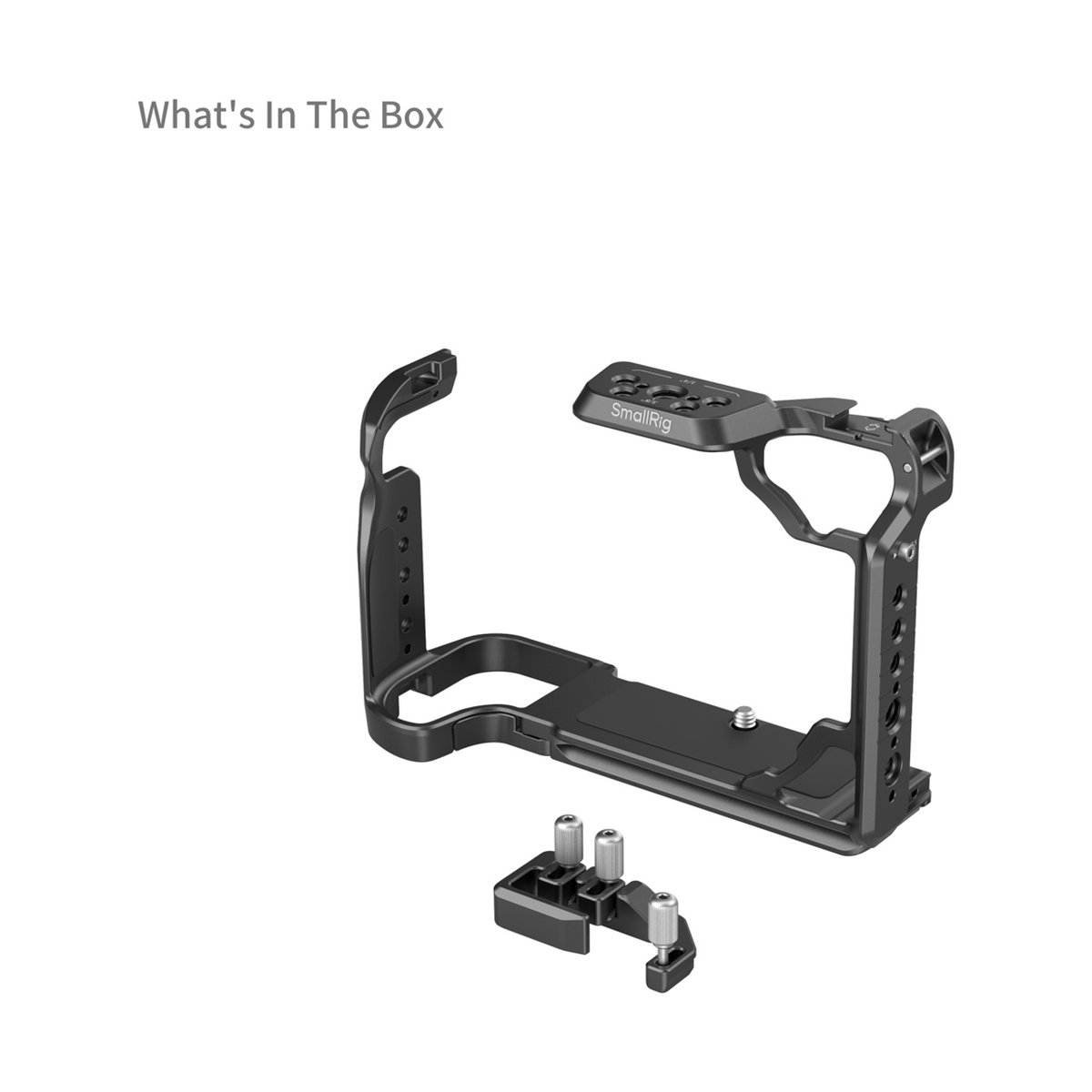 SmallRig 4715 Cage Kit für Fujifilm GFX100S II - LIEFERUMFANG: SmallRig Kamera-Cage mit Zubehörteil SmallRig 4715 Cage Kit für Fujifilm GFX100S II - LIEFERUMFANG: SmallRig Kamera-Cage mit Zubehörteil