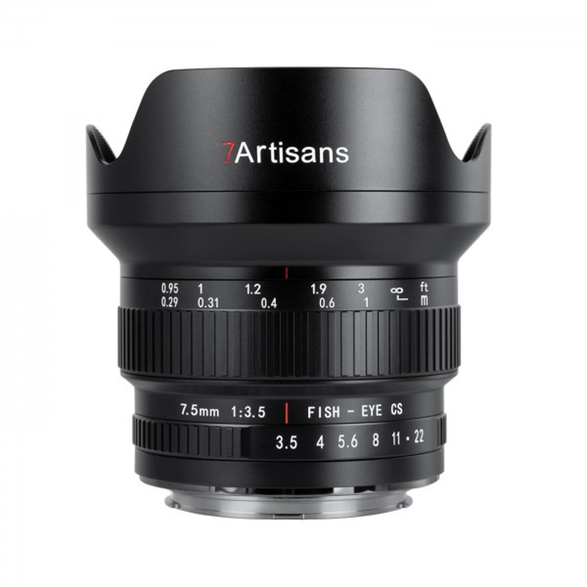 7Artisans 7,5 mm 1:3,5 Fisheye für Canon EF-Mount 7Artisans 7,5 mm 1:3,5 Fisheye für Canon EF-Mount
