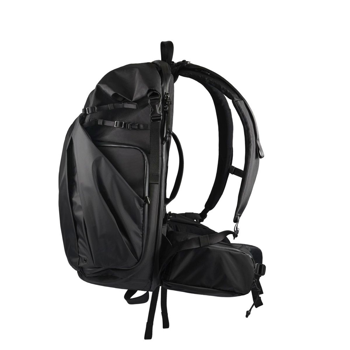 Urth Helios Outdoor Backpack 40L Onyx Seitenansicht