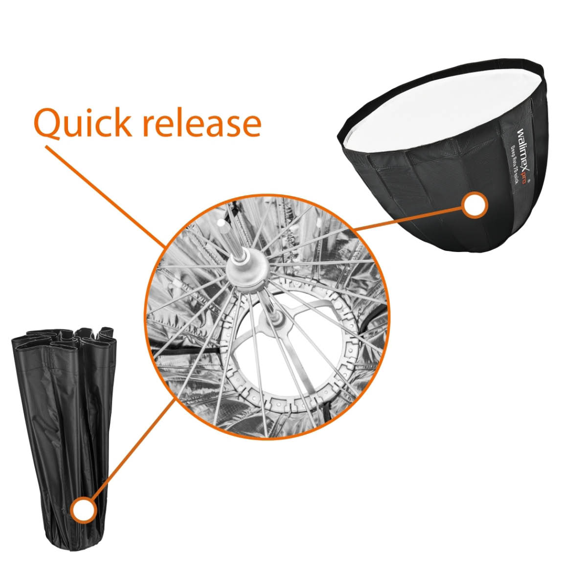 Walimex Pro Studio Line QA70 Deep Rota Softbox