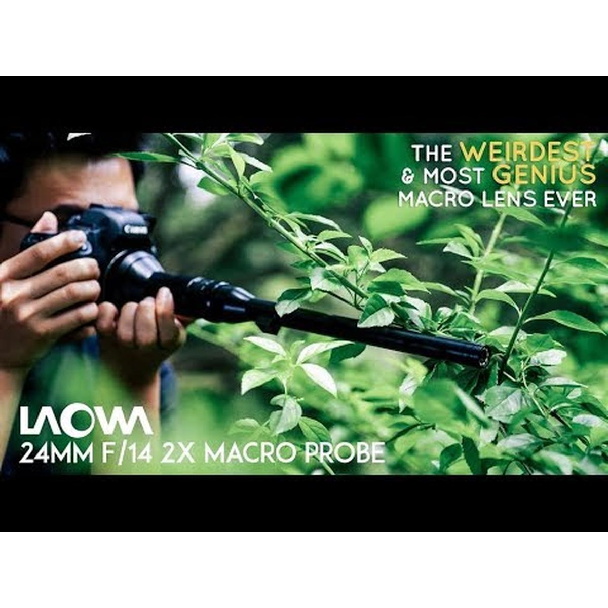 LAOWA 24mm f/14 2X Macro Probe für Canon RF