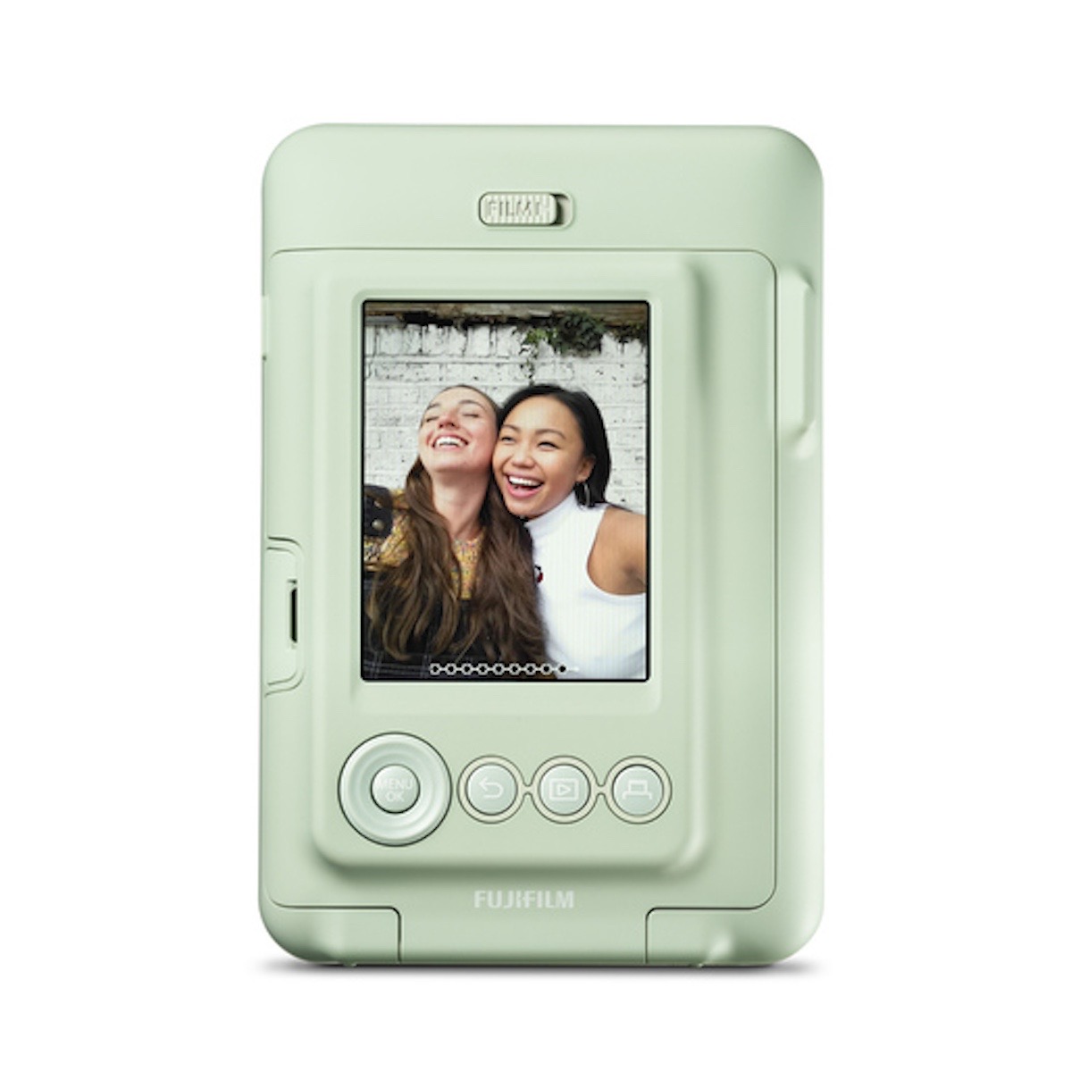 Fujifilm Instax Mini LiPlay Sofortbildkamera Hellgrün