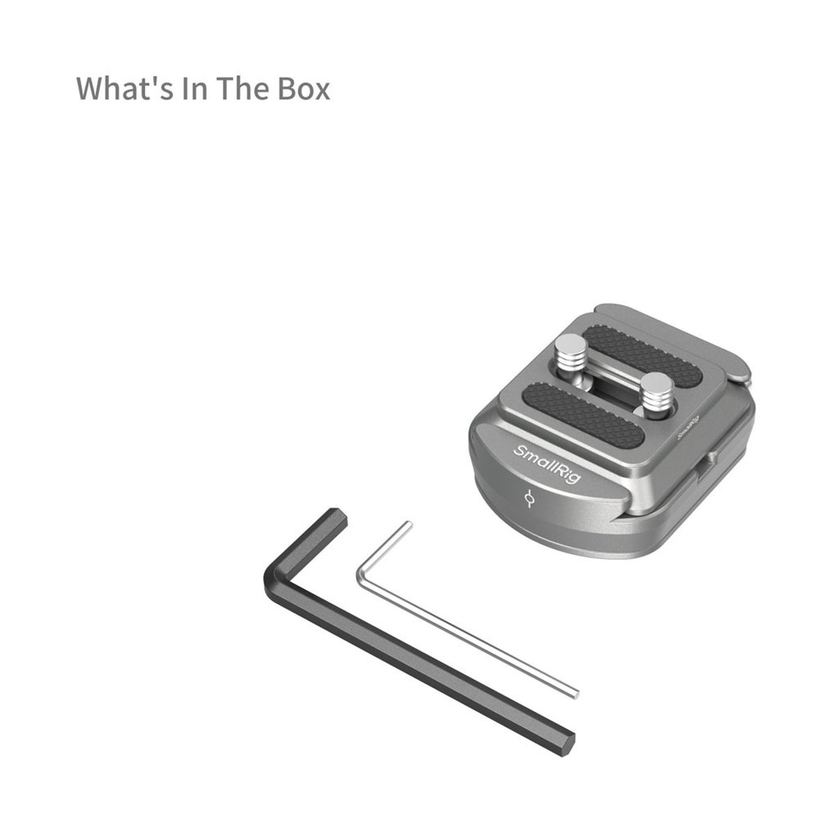 SmallRig 4486 HawkLock H38 QR Arca Swiss Mount Plate - Lieferumfang