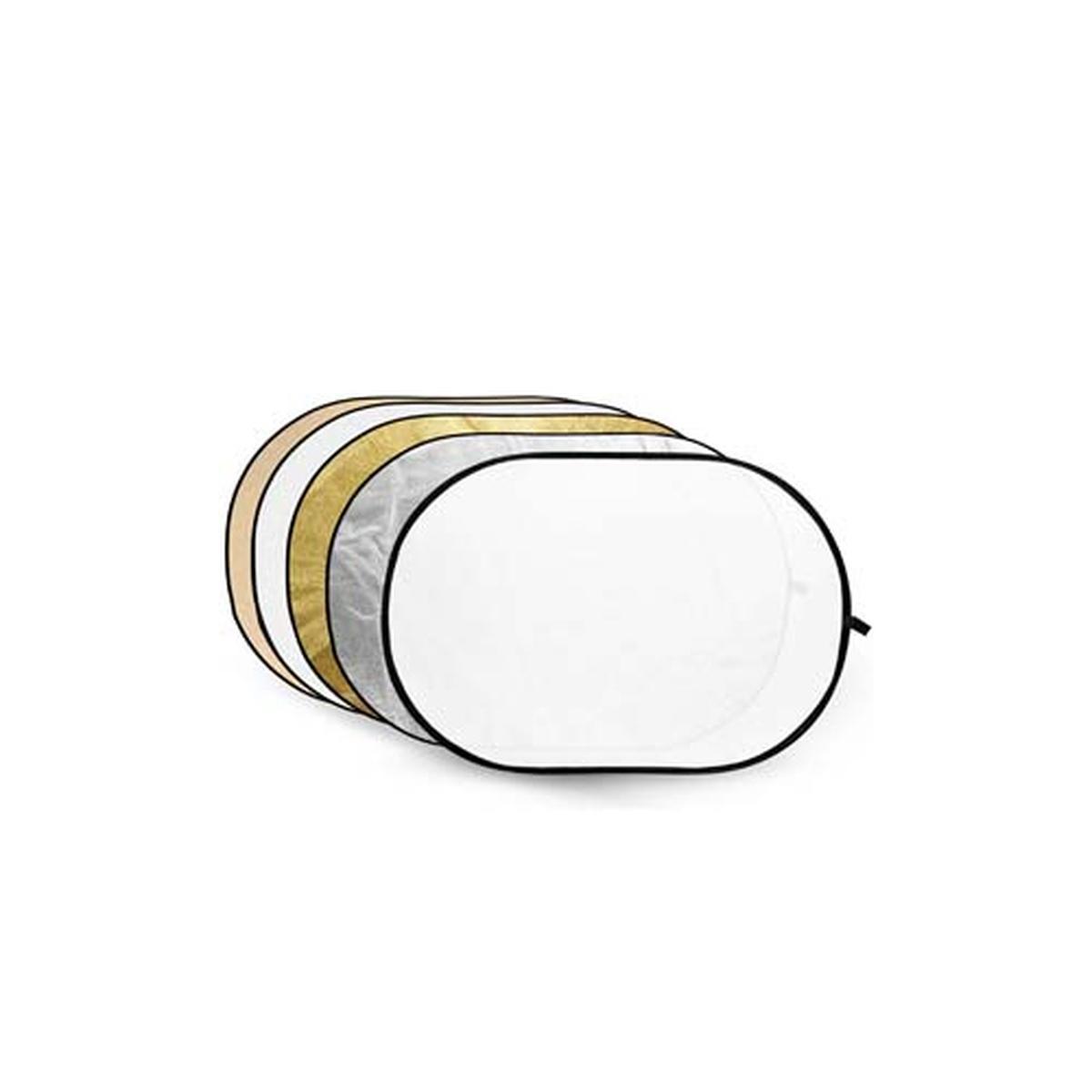 Godox 5-in-1 Gold, Silber, Soft Gold, Weiß, Transparente Reflektorscheibe - 150X200cm