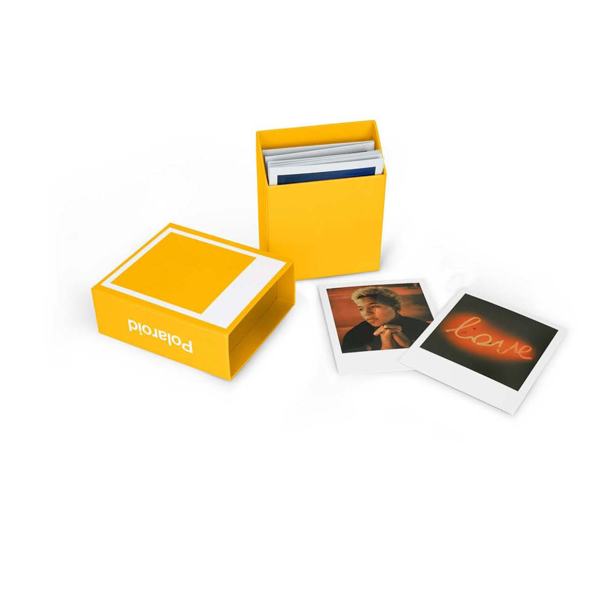 Polaroid Photo Box gelb