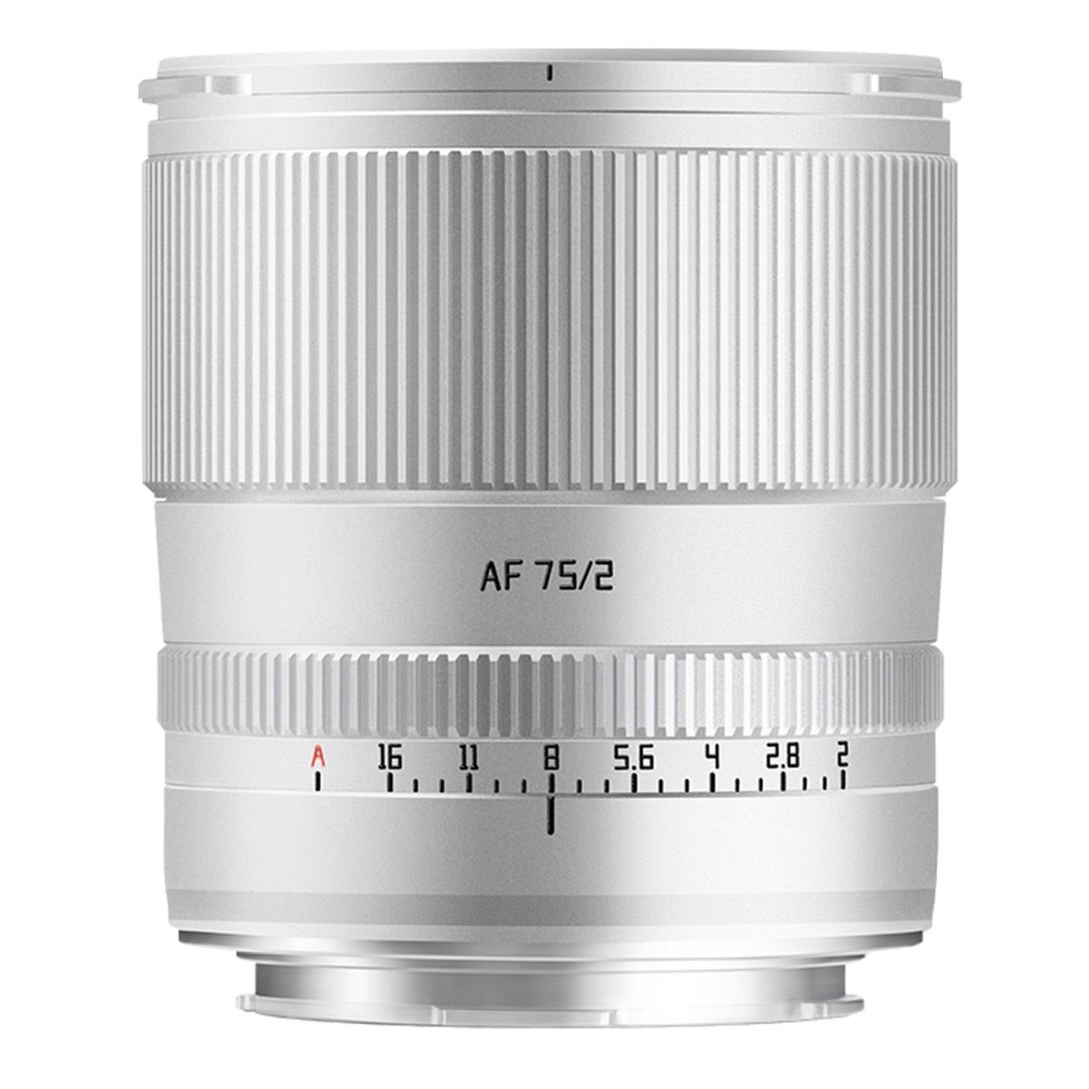 TTArtisan 75 mm 1:2,0 AF L-Mount Silber