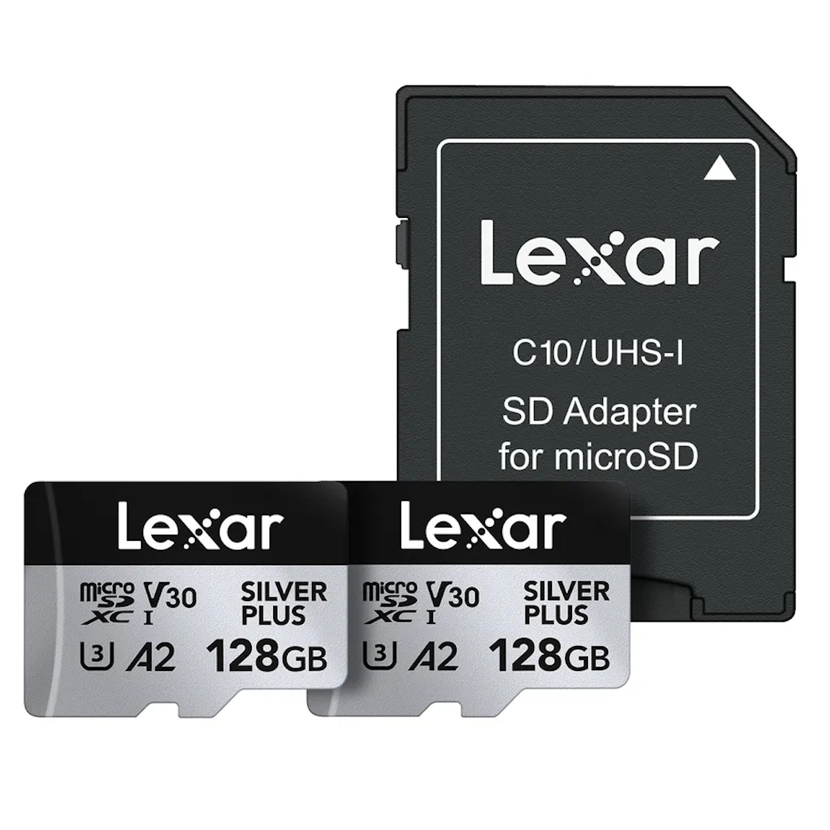 Lexar Micro SDXC Silver Plus 2x 128GB Lexar Micro SDXC Silver Plus 2x 128GB