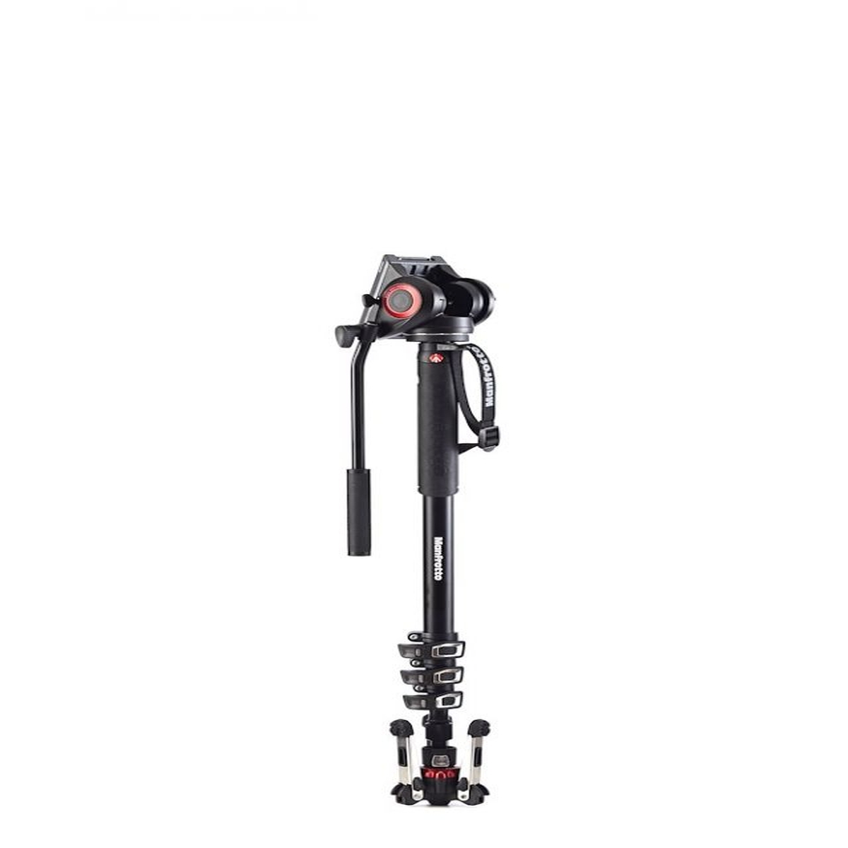 Manfrotto MVMXPRO500 XPRO Video Monopod Alu 4 Seg. Mit Mvh500ah Und Fluid Base Manfrotto MVMXPRO500 XPRO Video Monopod Alu 4 Seg. Mit Mvh500ah Und Fluid Base
