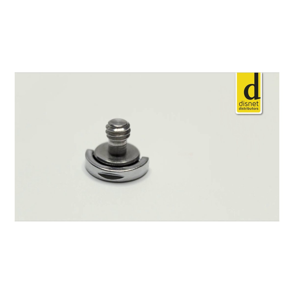 Caruba 1/4" Schraube mit D-Ring - Metall - Detailansicht Befestigungsschraube mit D-Ring